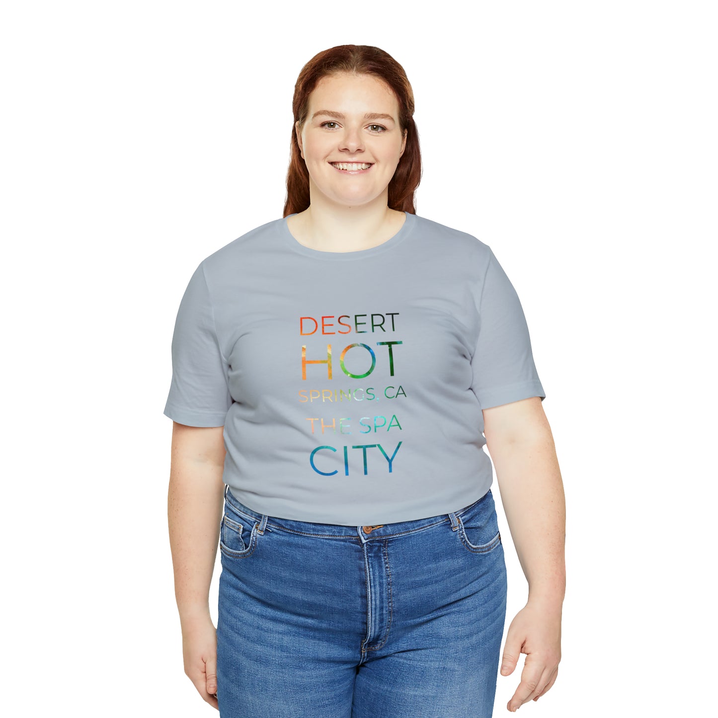 Desert Hot Springs Unisex Jersey Short Sleeve Tee