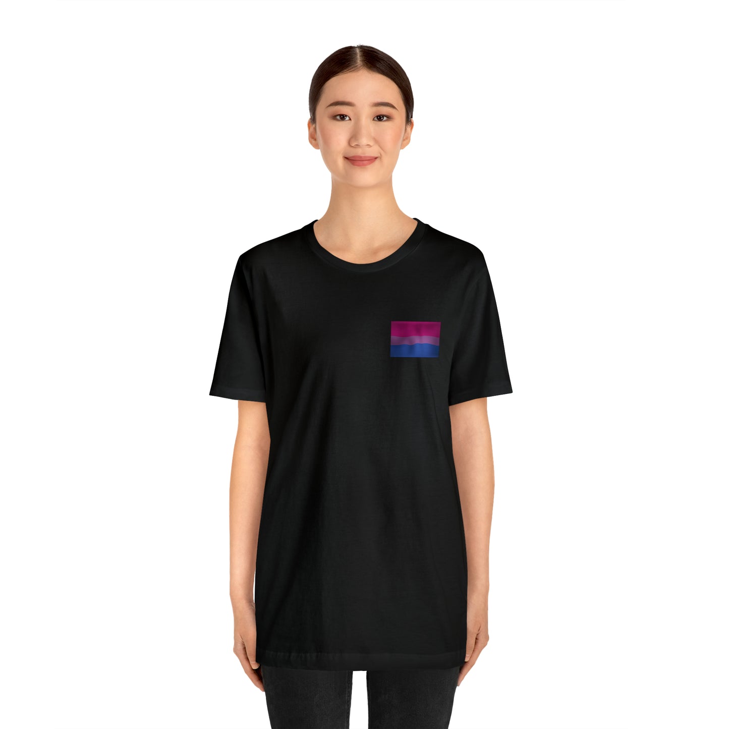 Pride Unisex Jersey Short Sleeve Tee Bisexual