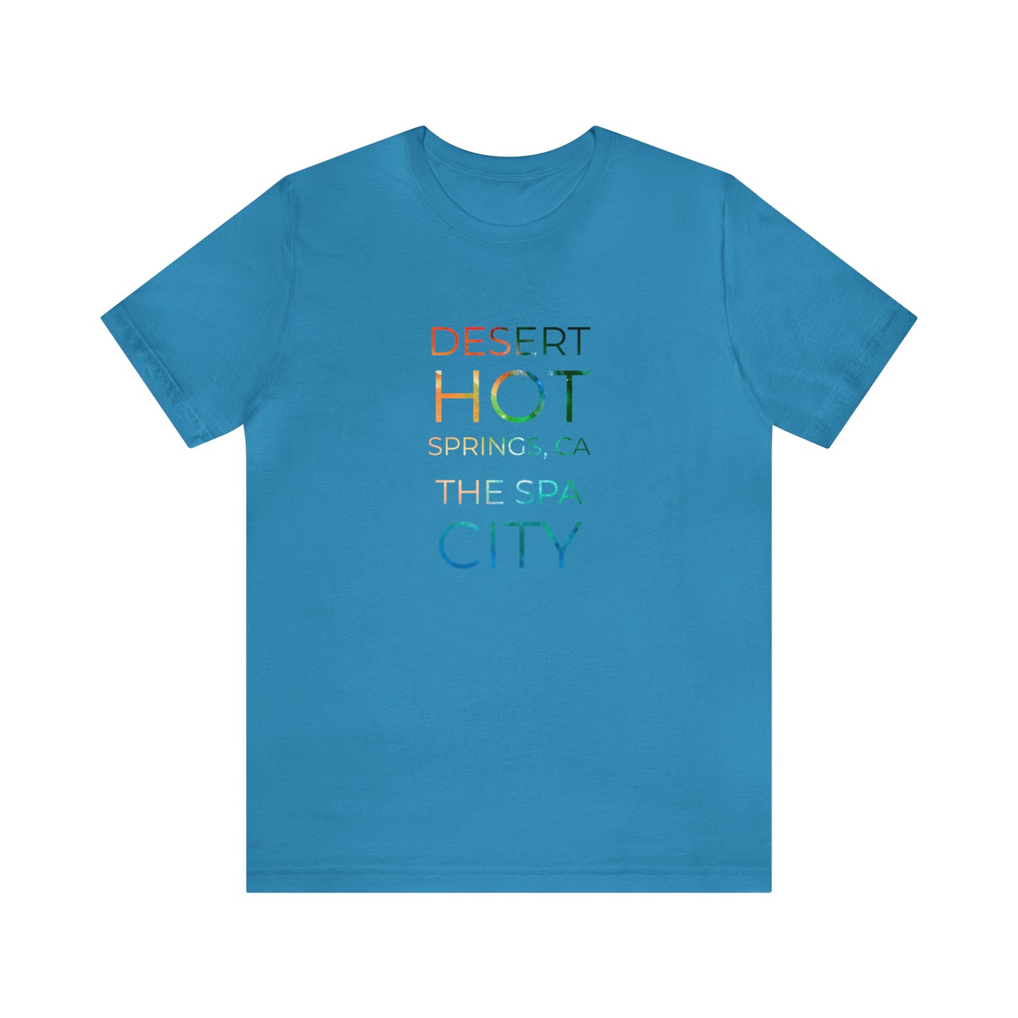 Desert Hot Springs Unisex Jersey Short Sleeve Tee