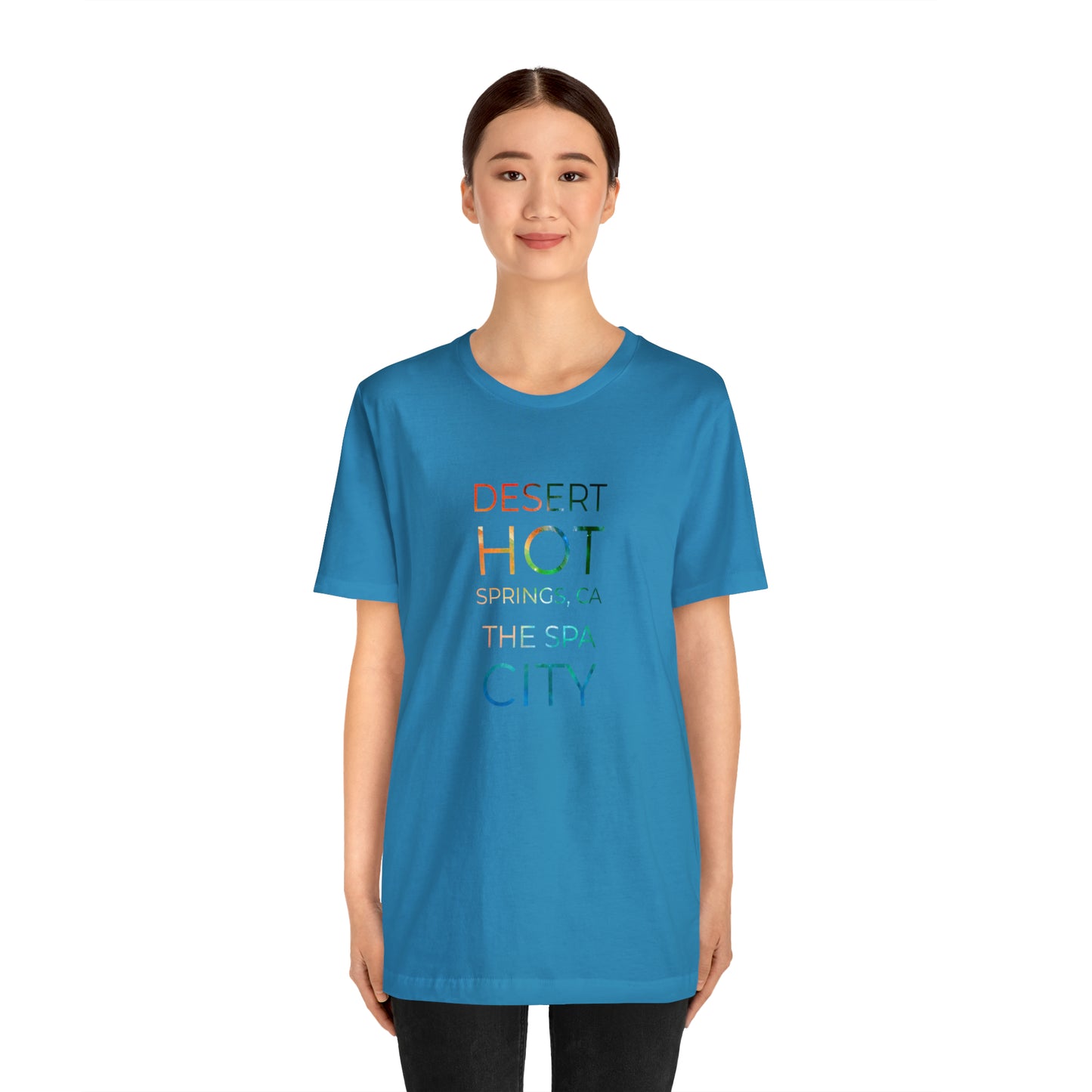 Desert Hot Springs Unisex Jersey Short Sleeve Tee
