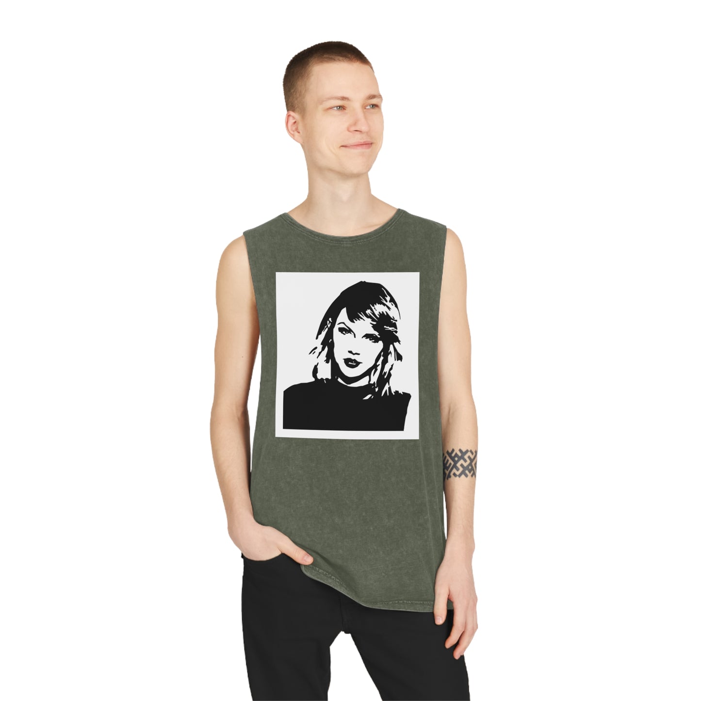 Unisex Stonewash Tank Top Taylor