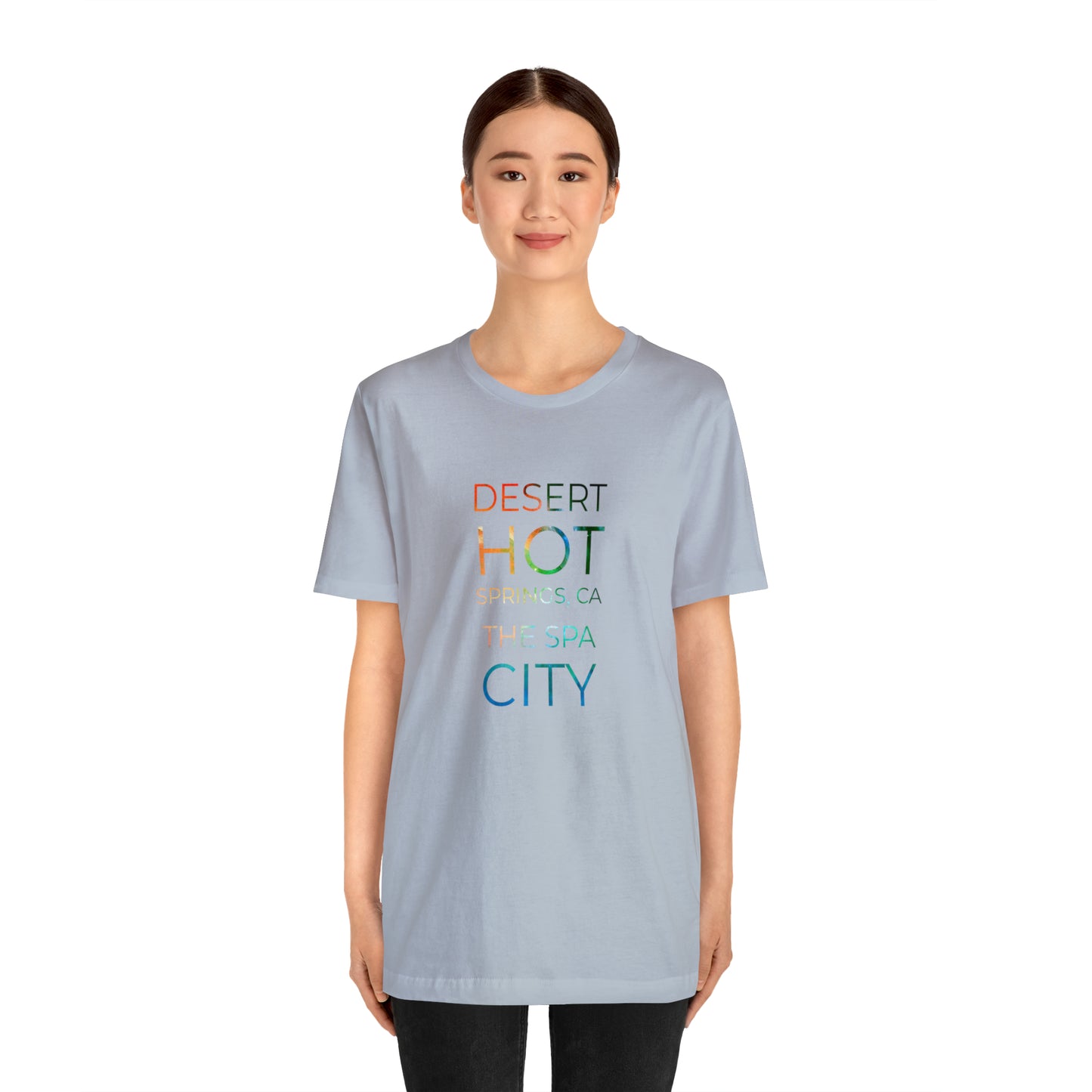 Desert Hot Springs Unisex Jersey Short Sleeve Tee