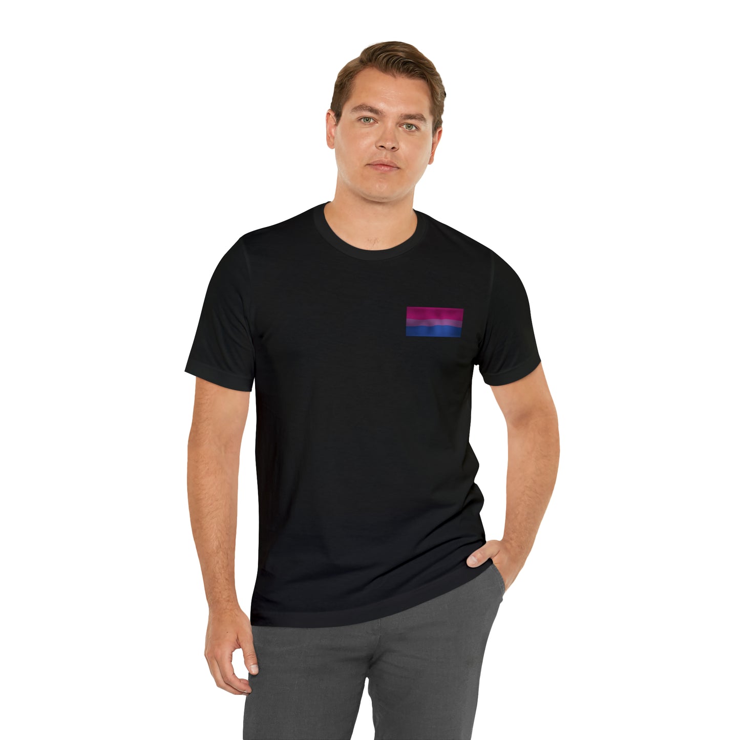 Pride Unisex Jersey Short Sleeve Tee Bisexual