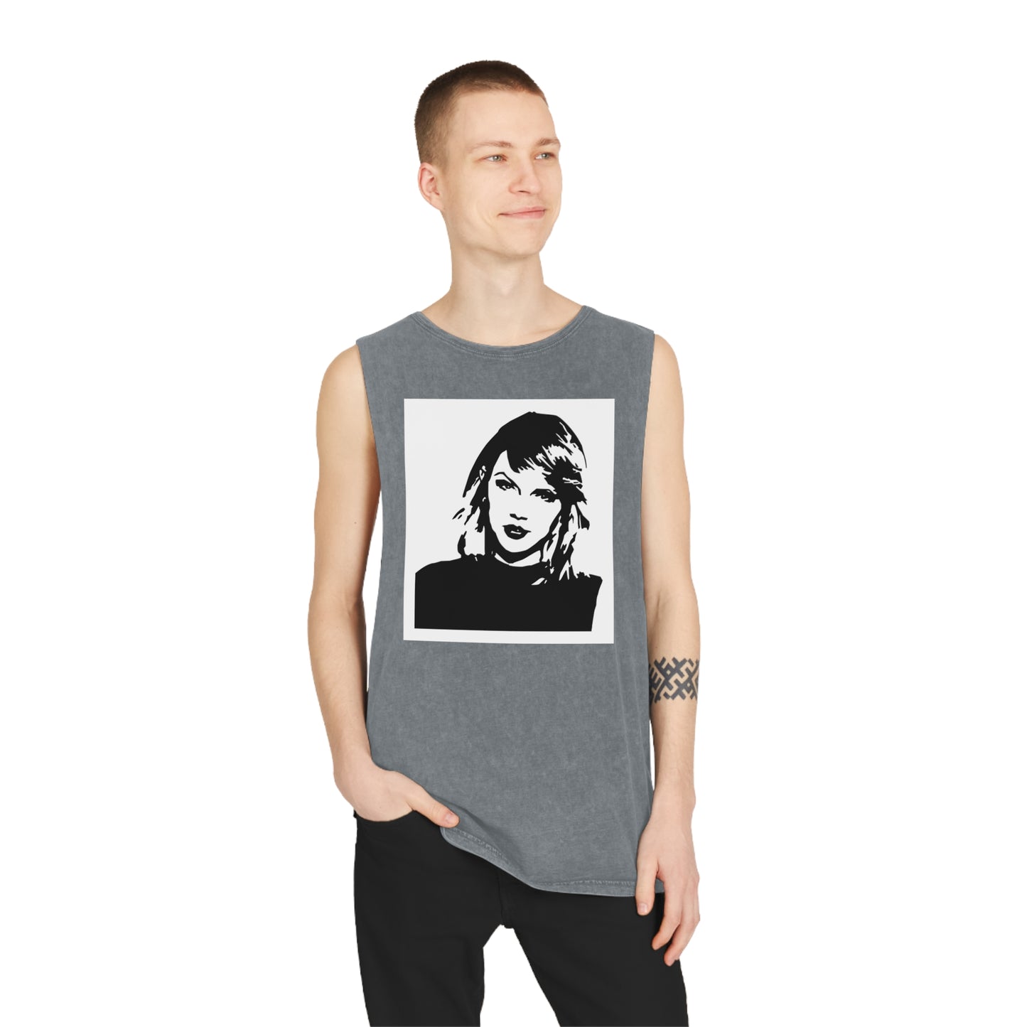 Unisex Stonewash Tank Top Taylor