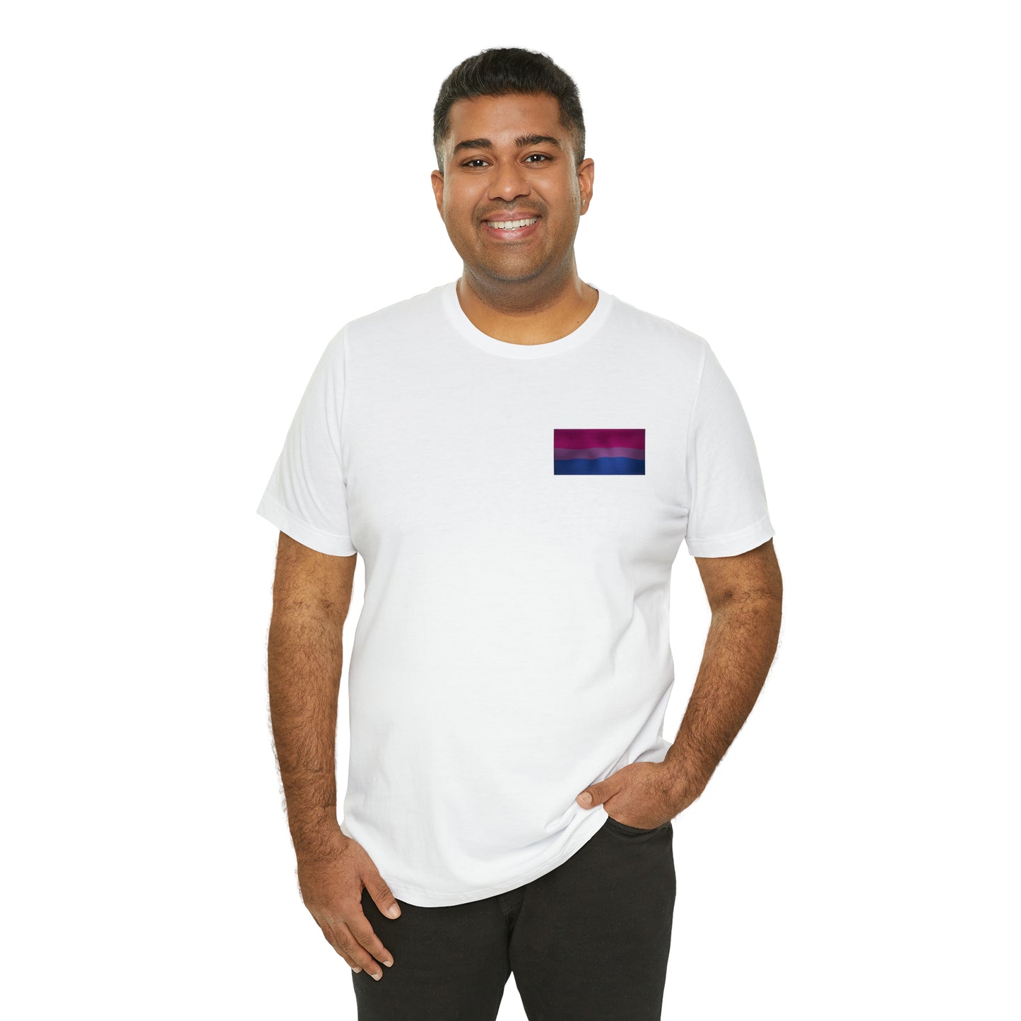 Pride Unisex Jersey Short Sleeve Tee Bisexual