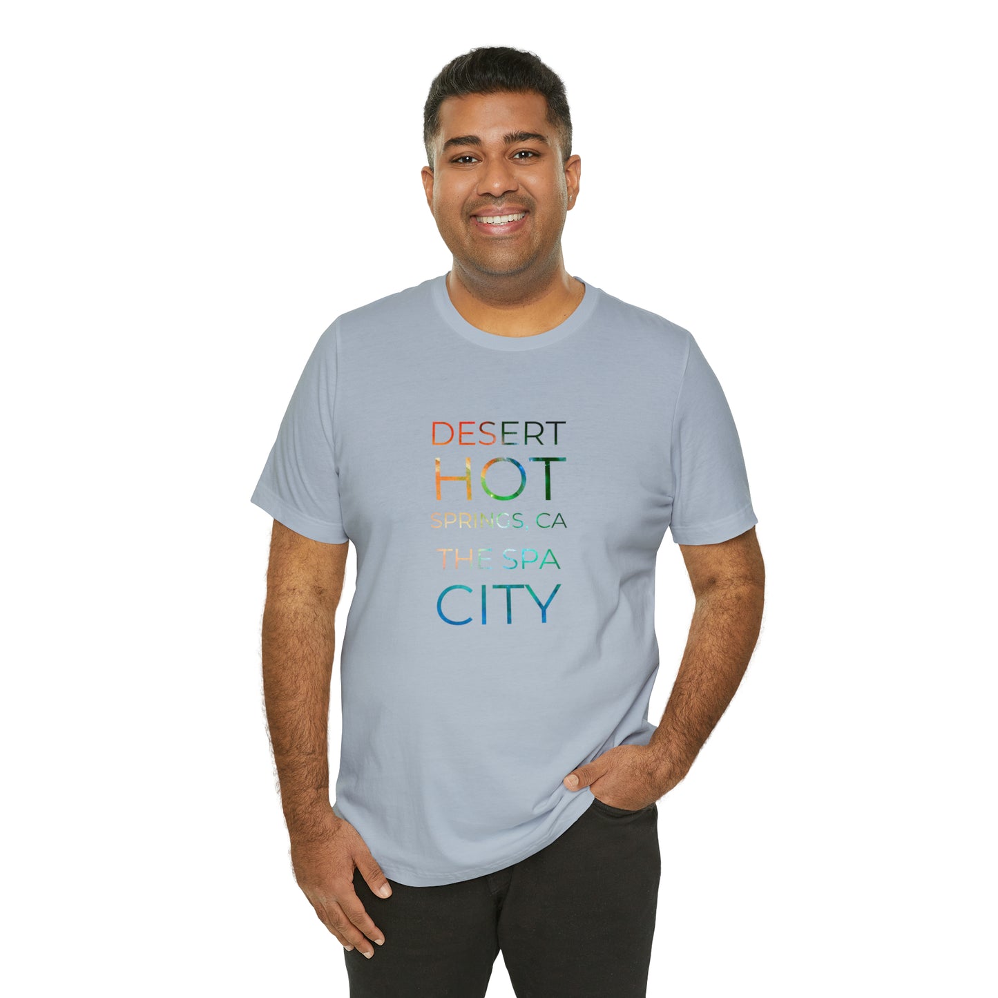 Desert Hot Springs Unisex Jersey Short Sleeve Tee