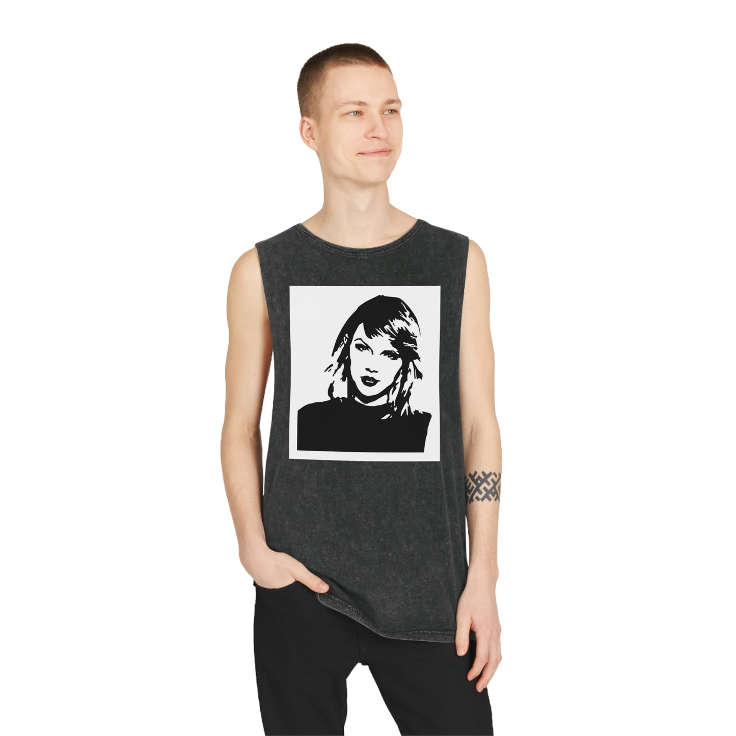 Unisex Stonewash Tank Top Taylor
