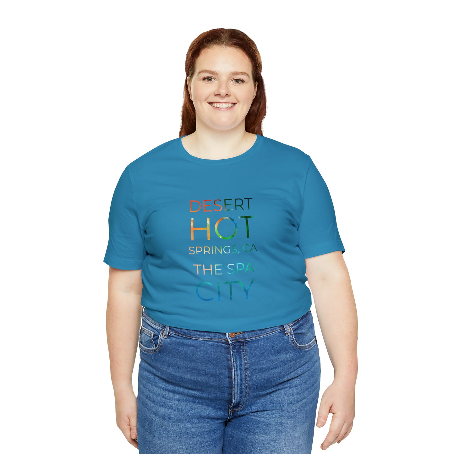 Desert Hot Springs Unisex Jersey Short Sleeve Tee