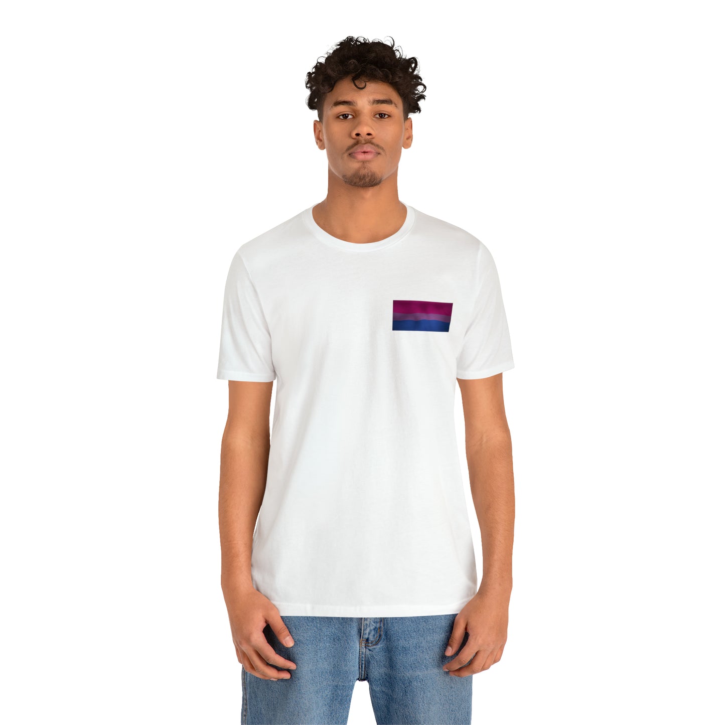 Pride Unisex Jersey Short Sleeve Tee Bisexual