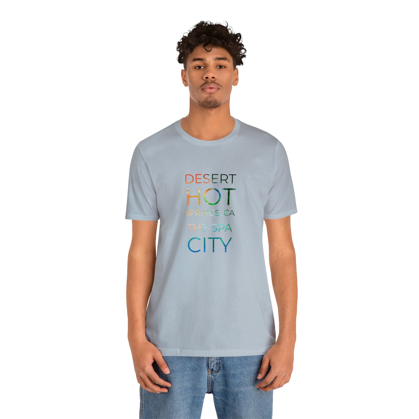 Desert Hot Springs Unisex Jersey Short Sleeve Tee