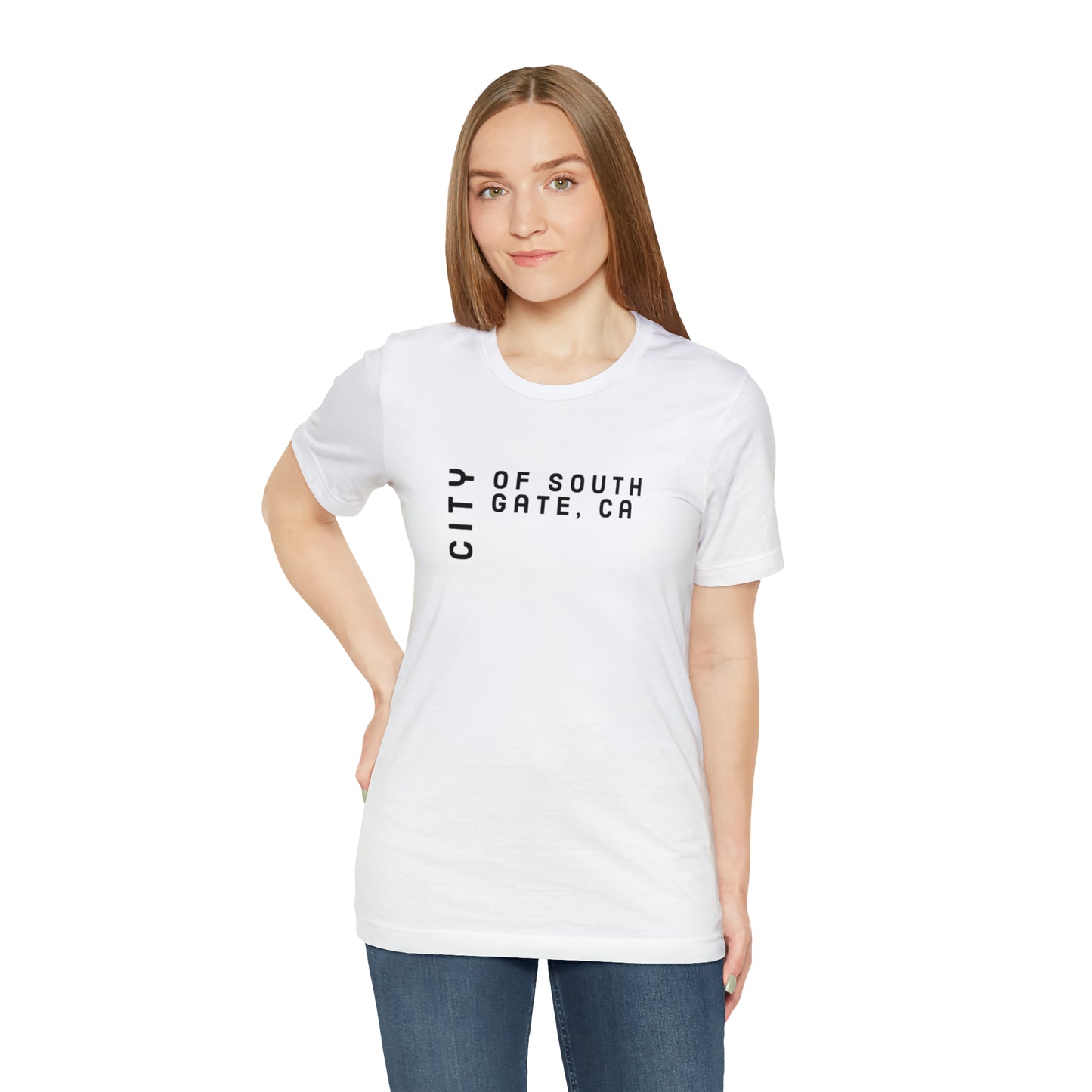 South Gate, Ca Unisex Jersey Short Sleeve Tee