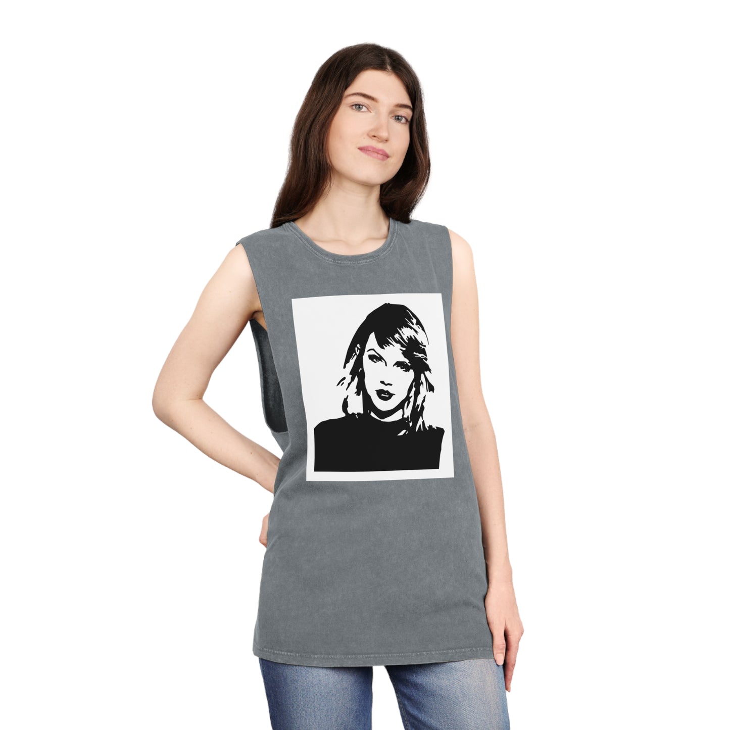 Unisex Stonewash Tank Top Taylor