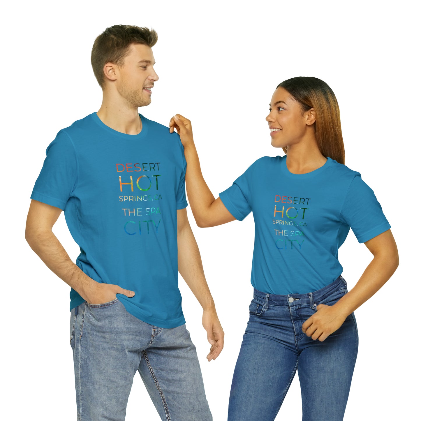 Desert Hot Springs Unisex Jersey Short Sleeve Tee