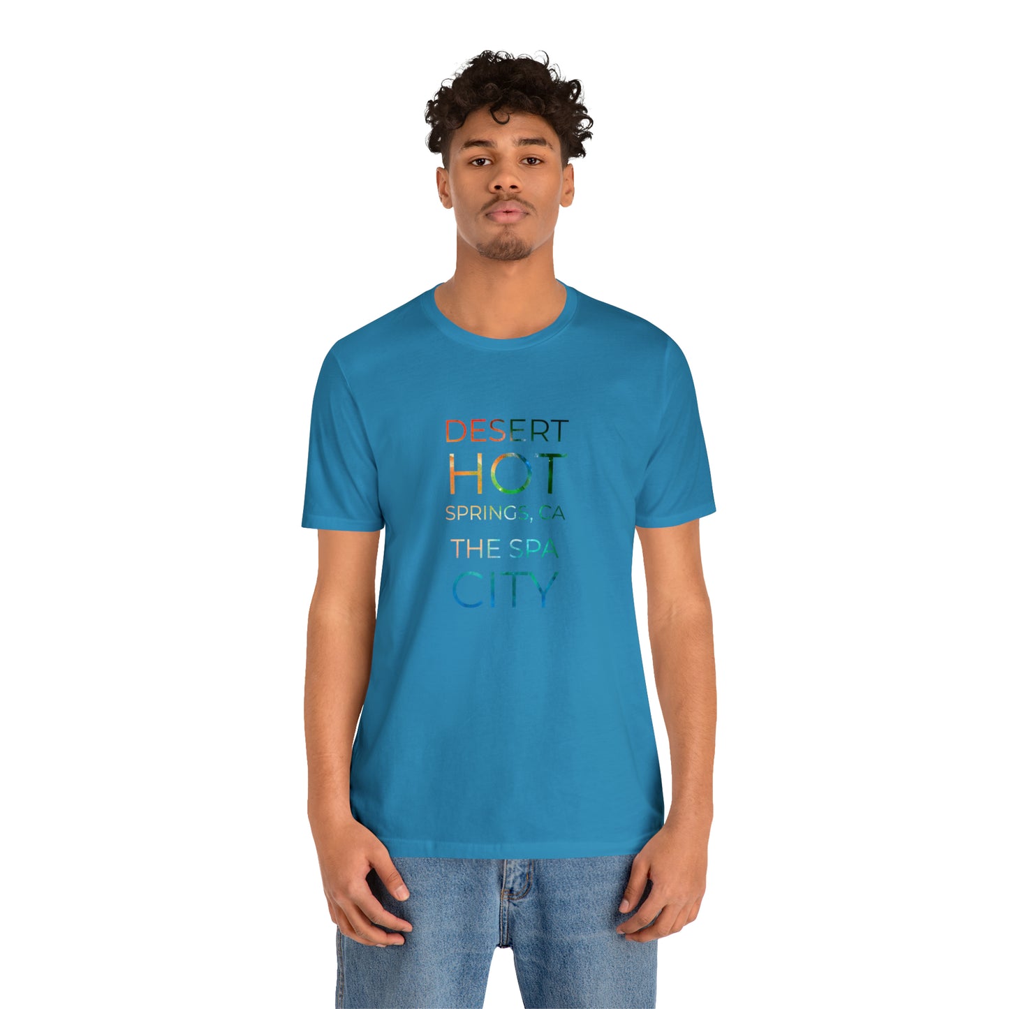 Desert Hot Springs Unisex Jersey Short Sleeve Tee