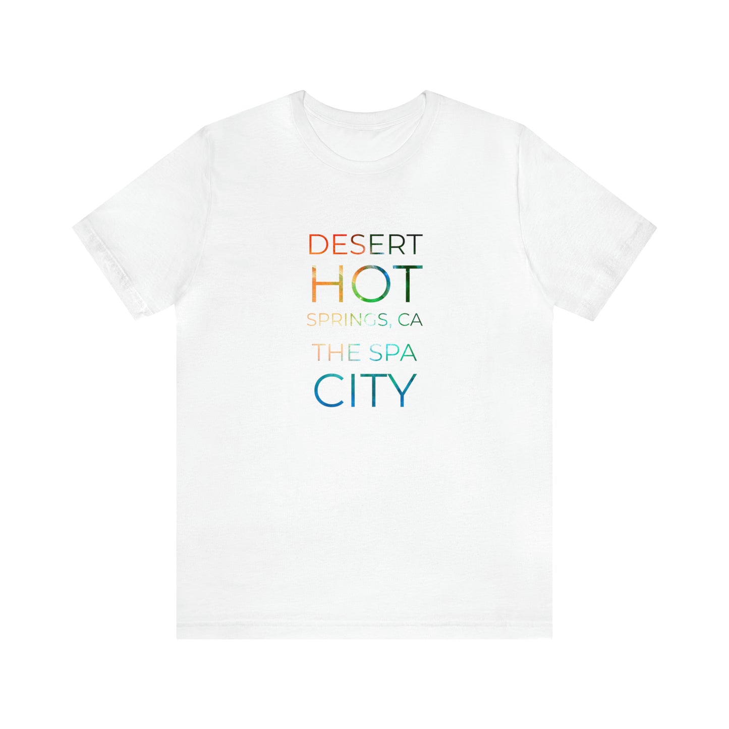 Desert Hot Springs Unisex Jersey Short Sleeve Tee