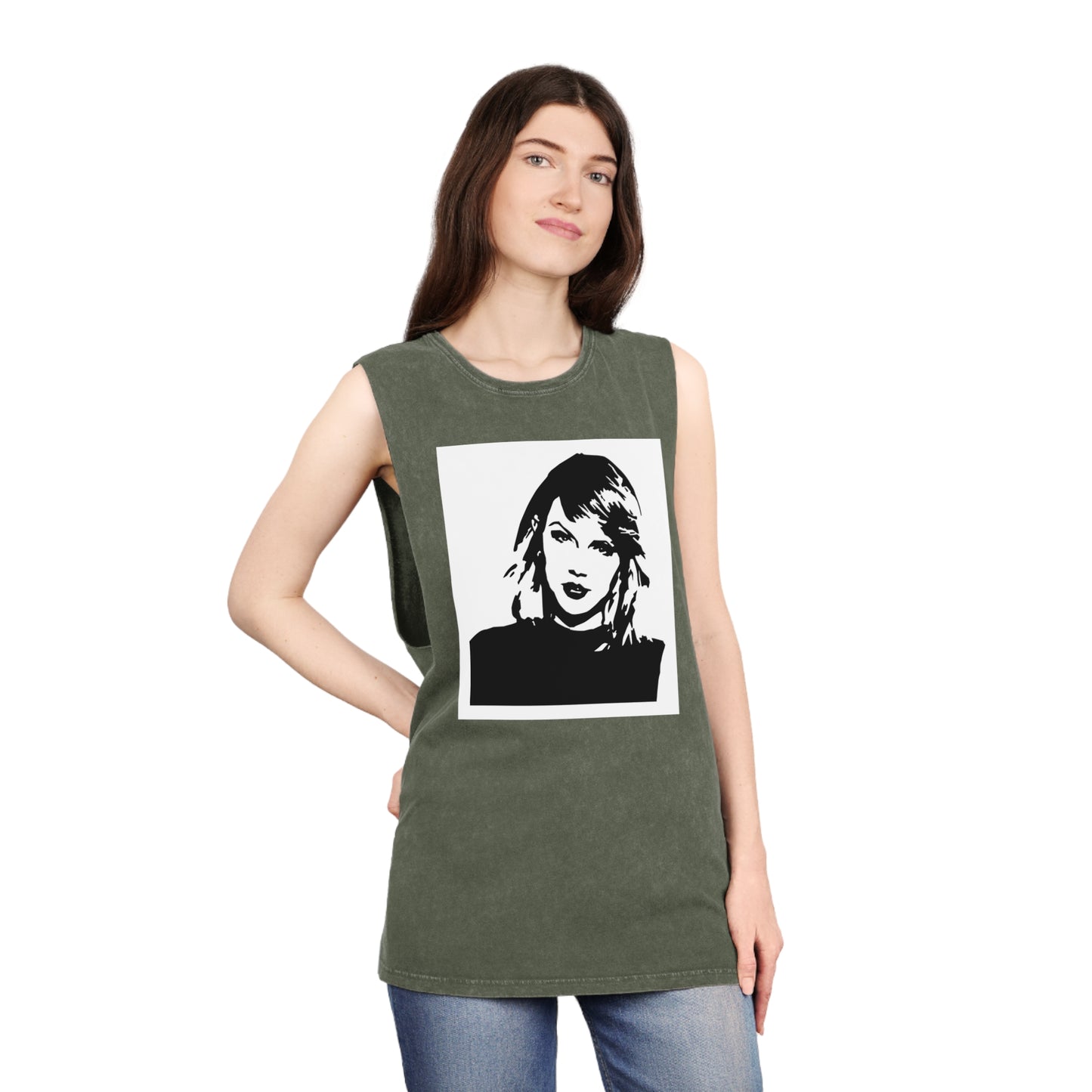 Unisex Stonewash Tank Top Taylor