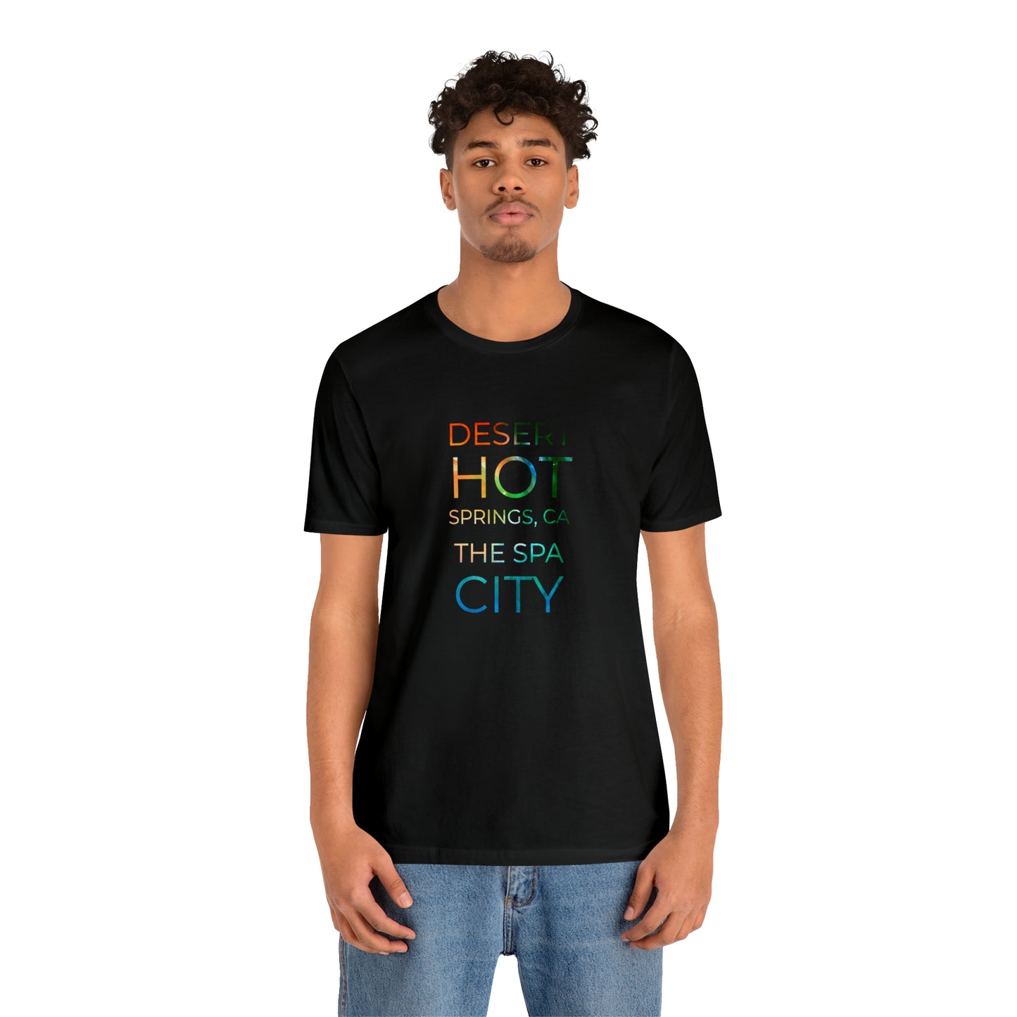 Desert Hot Springs Unisex Jersey Short Sleeve Tee