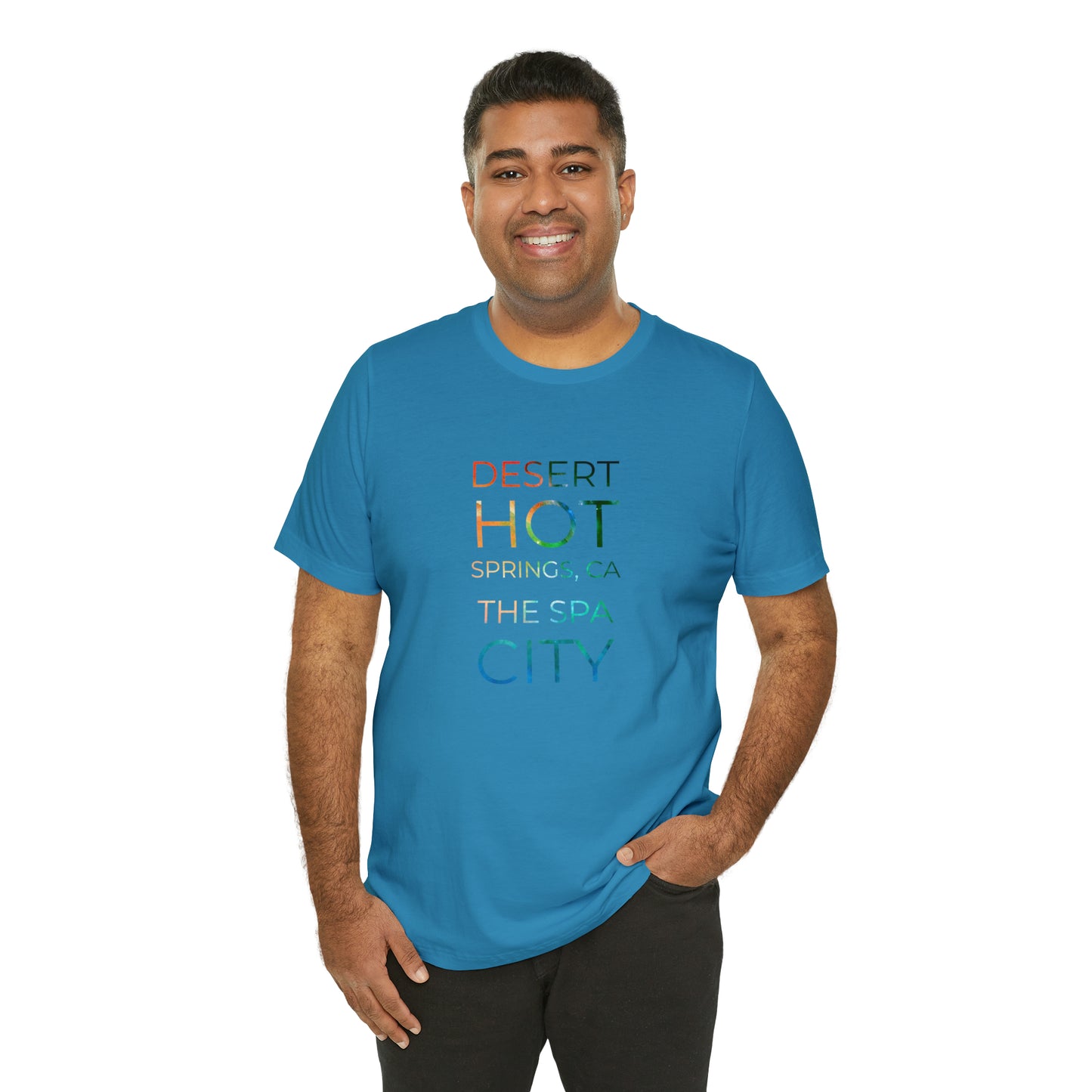 Desert Hot Springs Unisex Jersey Short Sleeve Tee