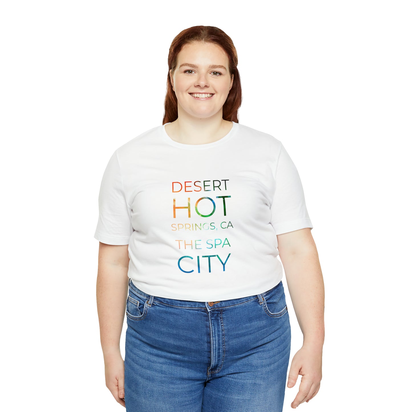 Desert Hot Springs Unisex Jersey Short Sleeve Tee