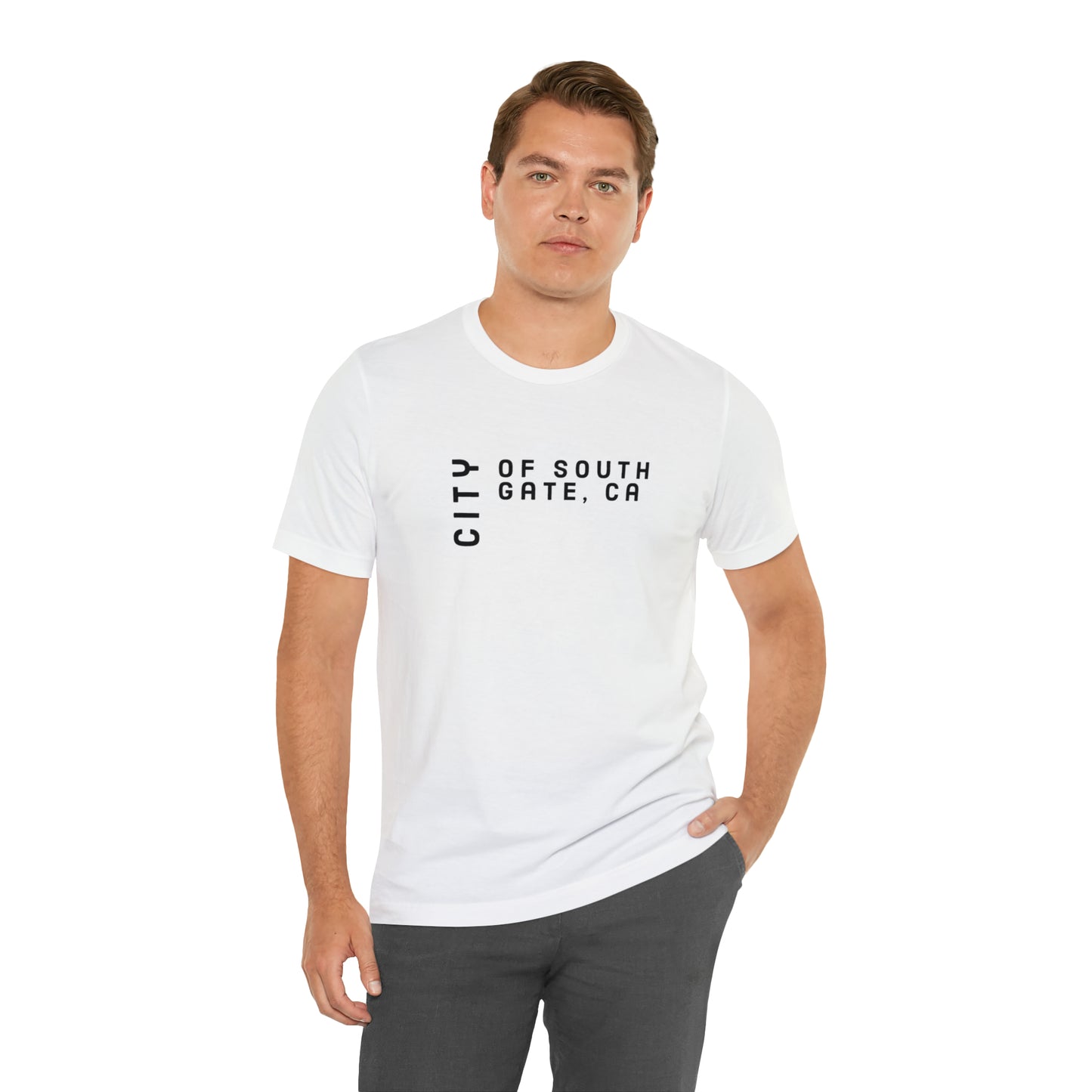 South Gate, Ca Unisex Jersey Short Sleeve Tee