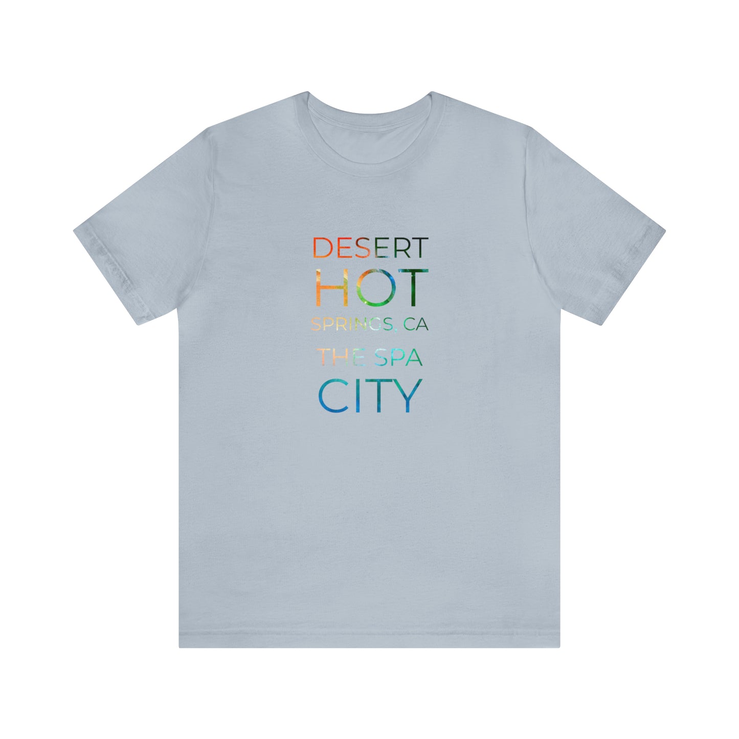 Desert Hot Springs Unisex Jersey Short Sleeve Tee