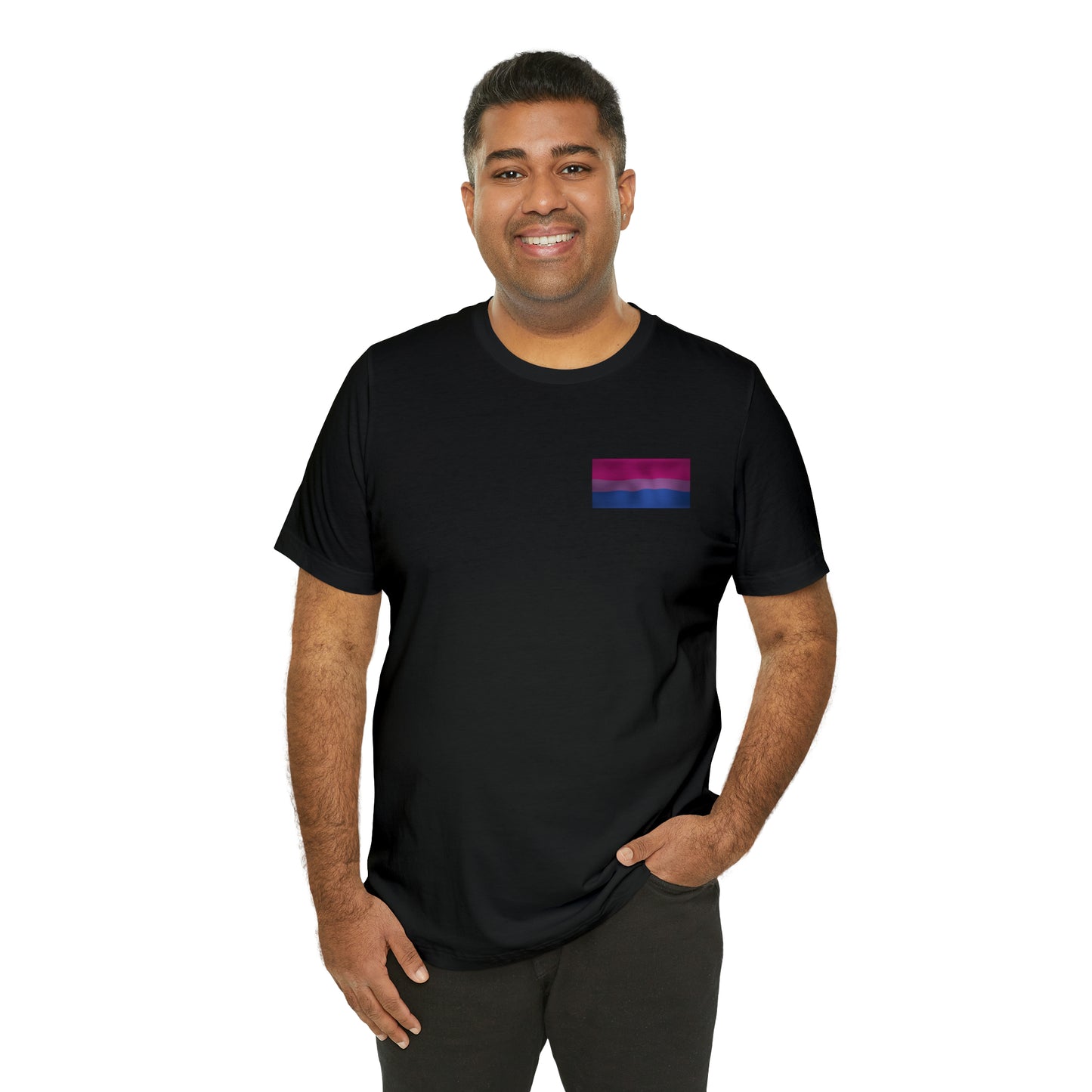 Pride Unisex Jersey Short Sleeve Tee Bisexual