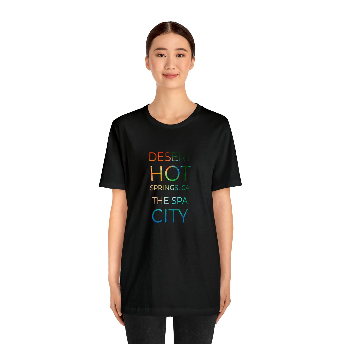Desert Hot Springs Unisex Jersey Short Sleeve Tee