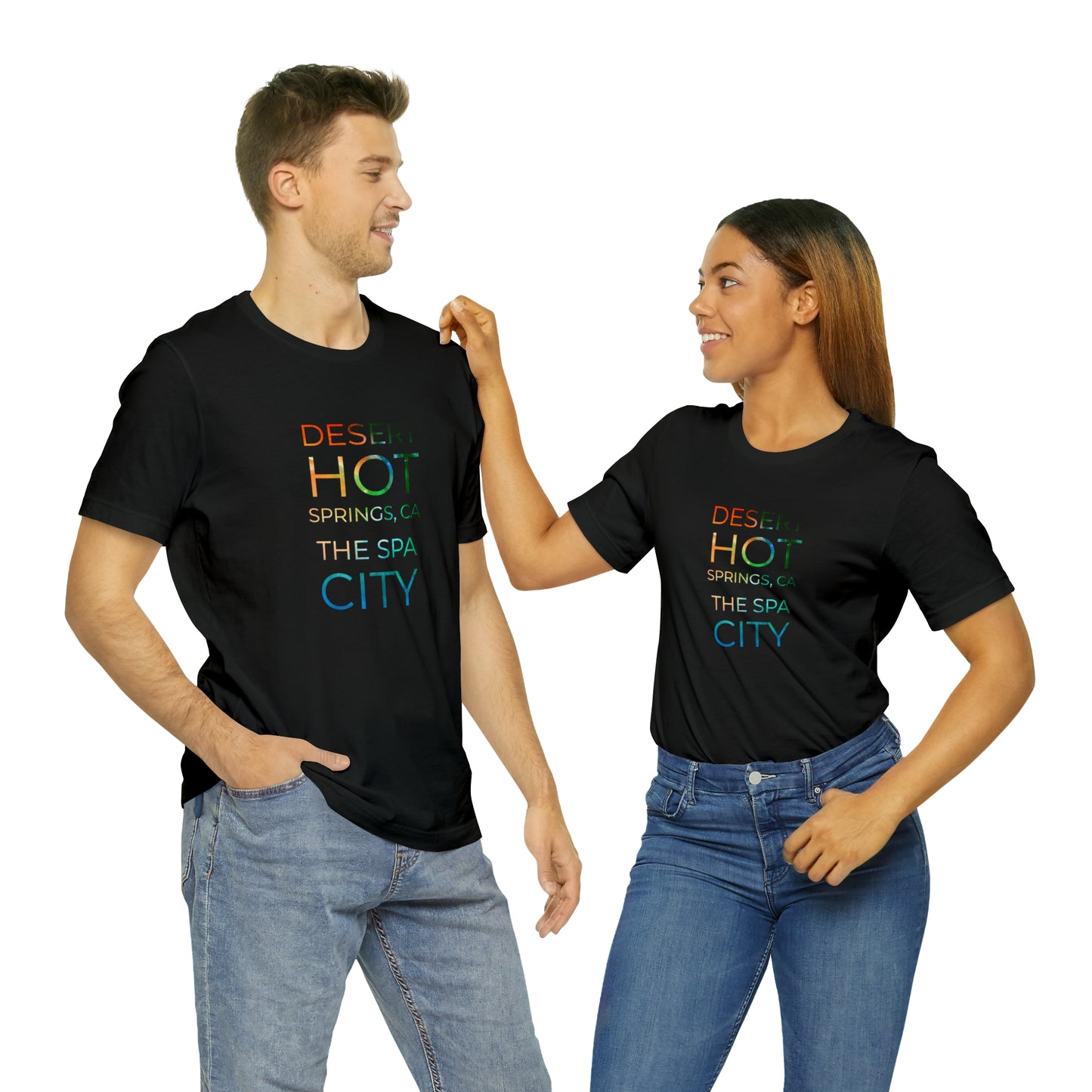 Desert Hot Springs Unisex Jersey Short Sleeve Tee