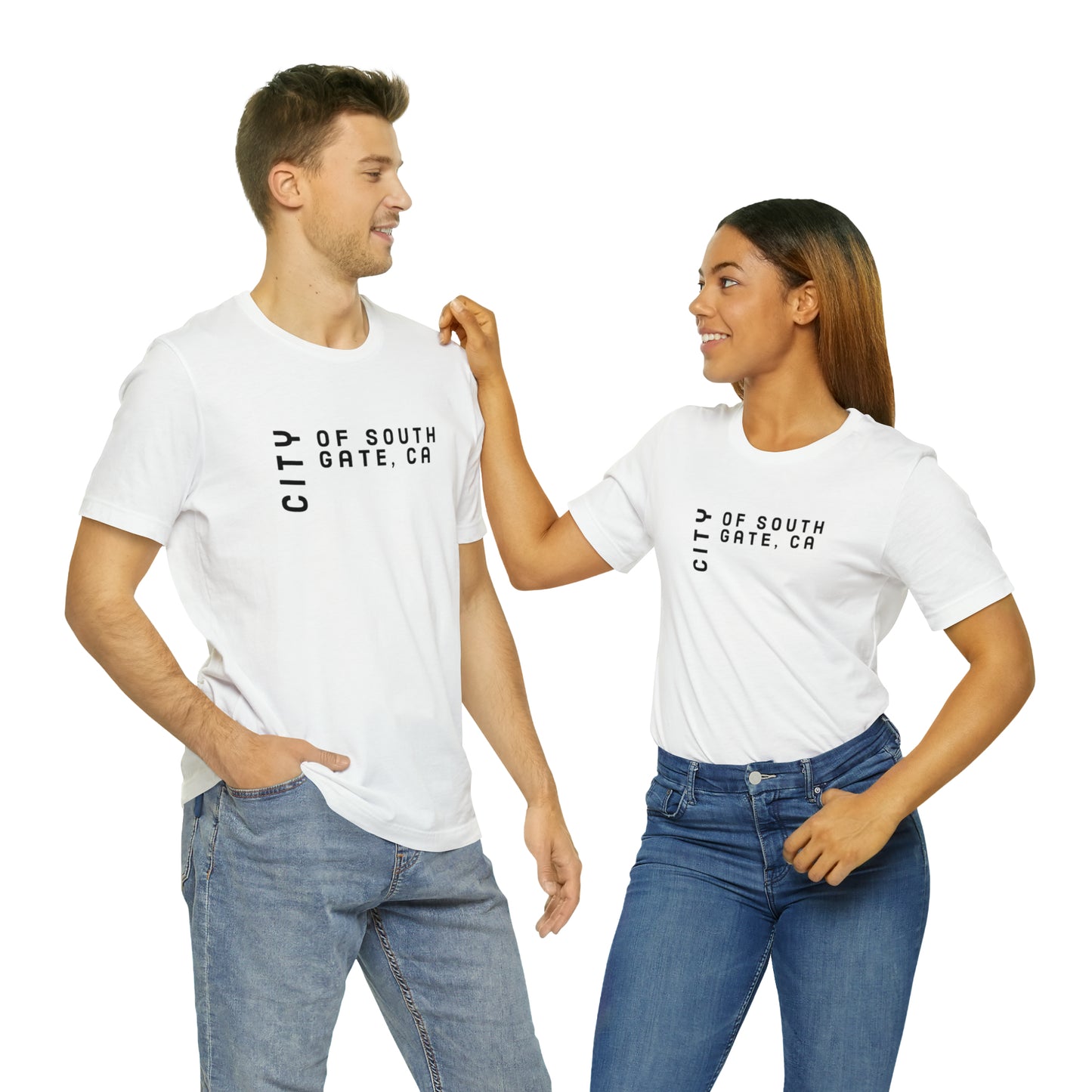South Gate, Ca Unisex Jersey Short Sleeve Tee