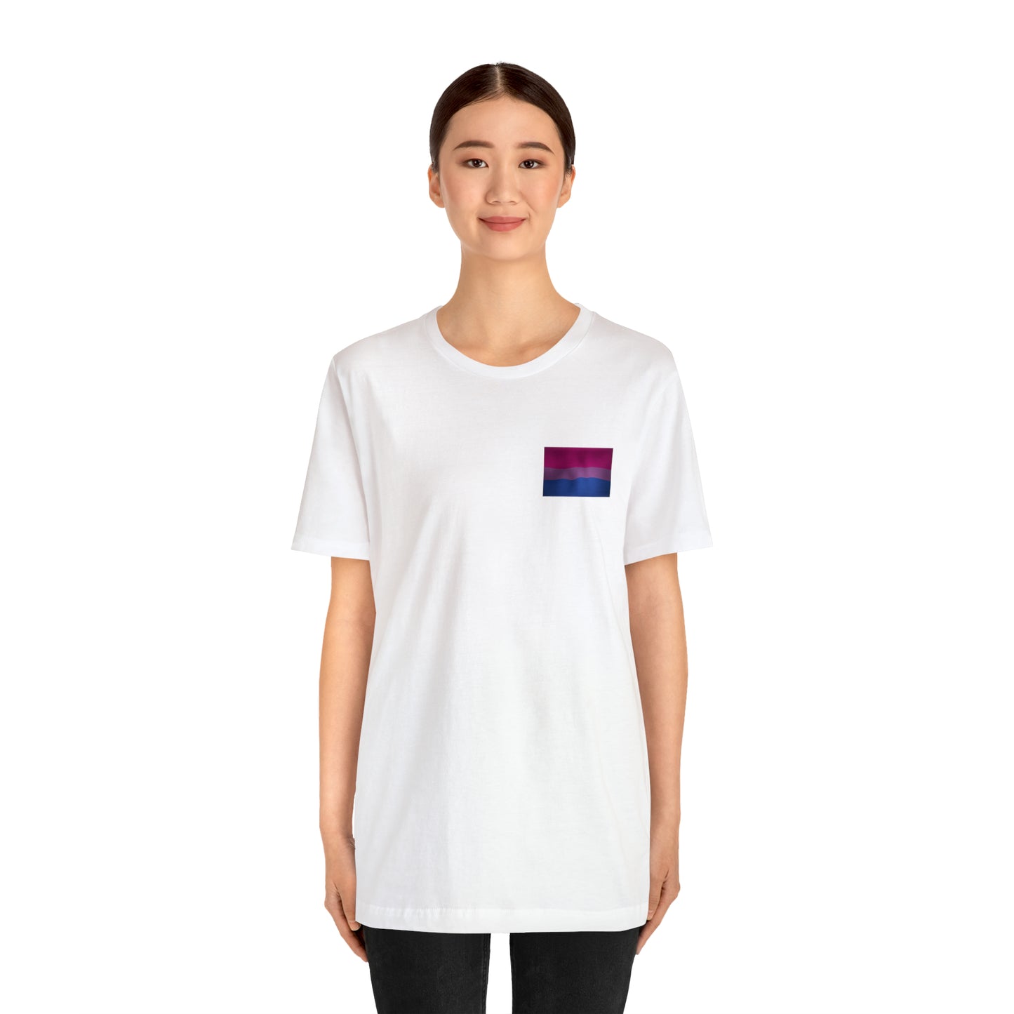 Pride Unisex Jersey Short Sleeve Tee Bisexual