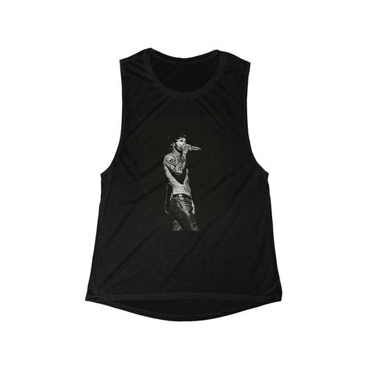 Women's Flowy Scoop Muscle Tank Louis Tomlinson