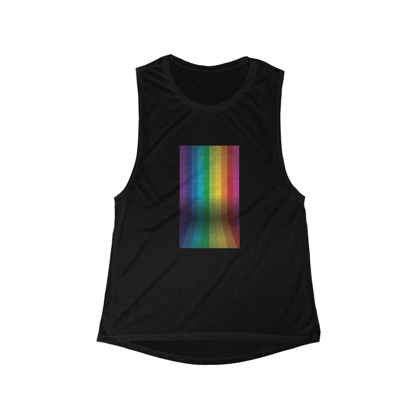 Women's Pride Flowy Scoop Muscle Tank