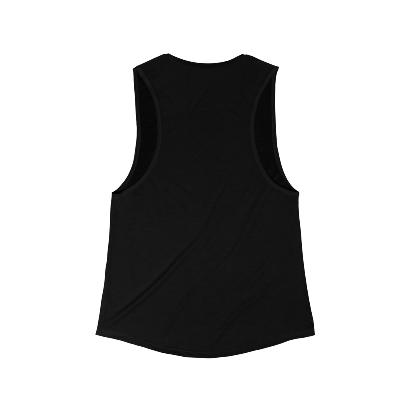 Women's Flowy Scoop Muscle Tank Goth Bunny