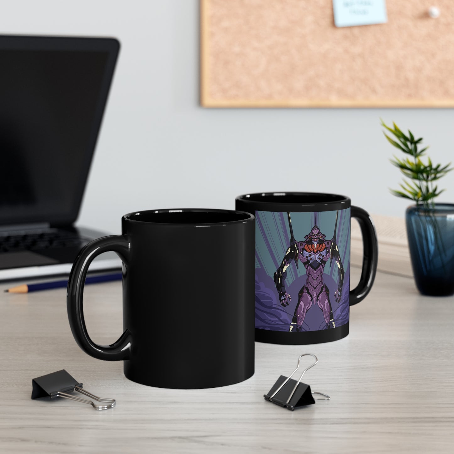 11oz Black Mug