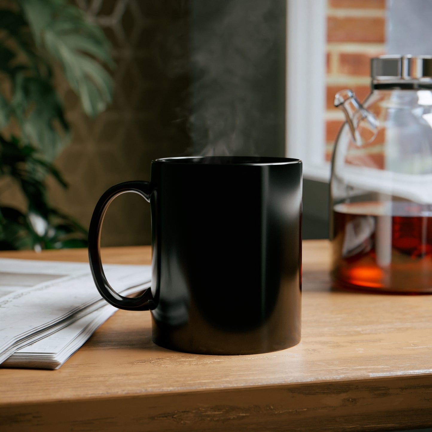 11oz Black Mug