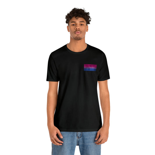 Pride Unisex Jersey Short Sleeve Tee Bisexual